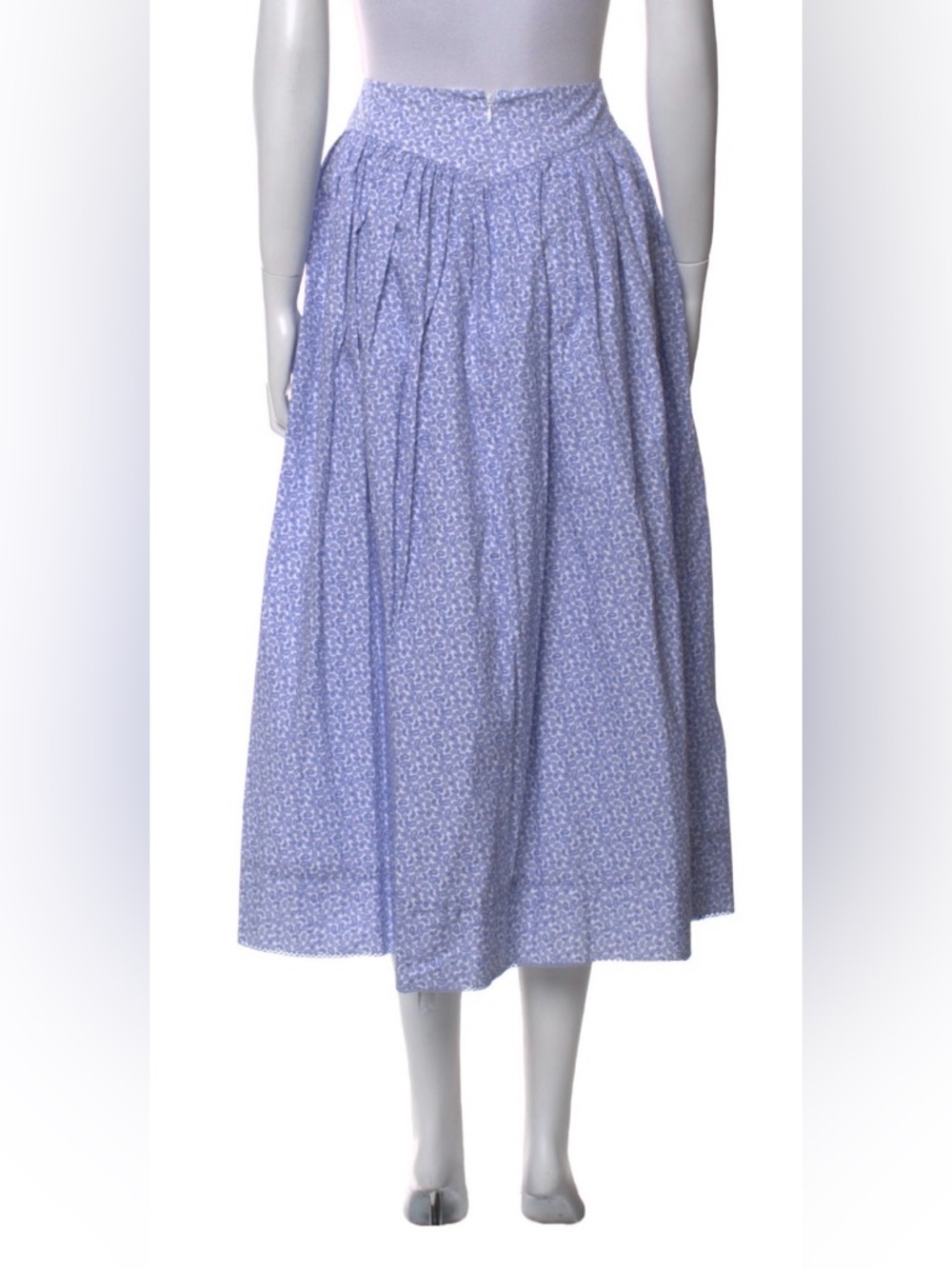 Markarian Lavender Floral Maxi Skirt